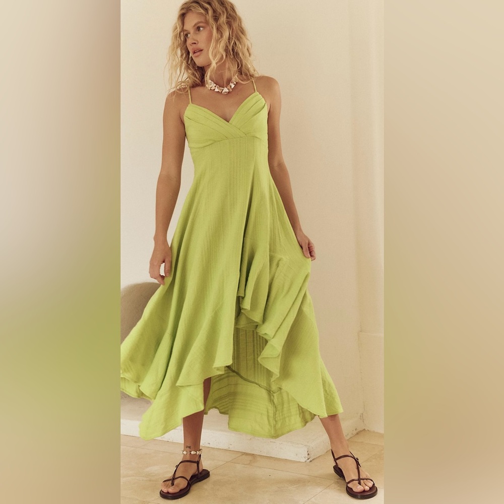 Free People hard to let go midi dress